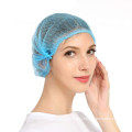 Non-woven Disposable Bouffant Blue Dust-Proof Clip Caps